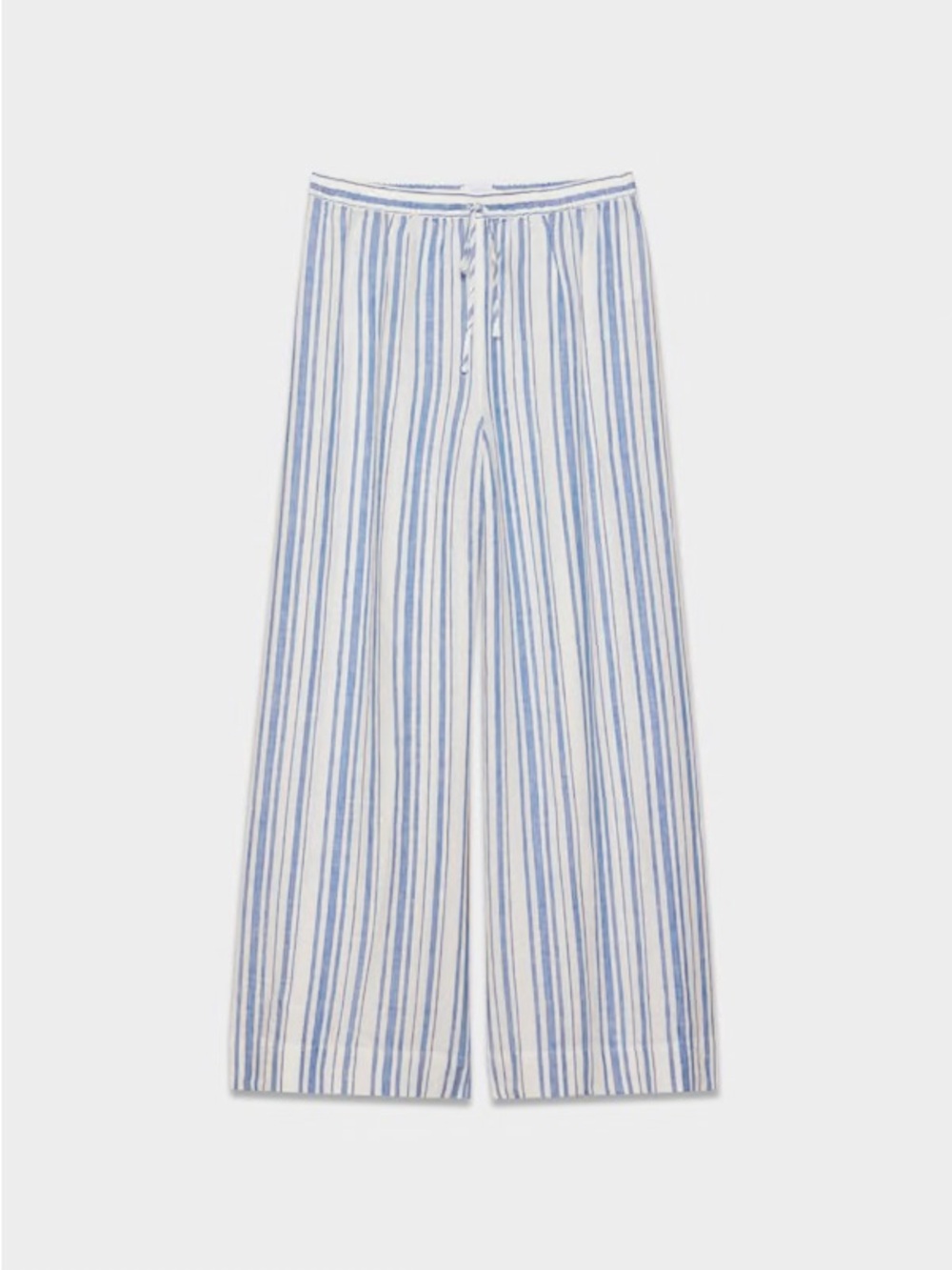 Aritzia Little Moon Globetrotter Pant — Imgn Strp Oak/Fr Blue, Size S